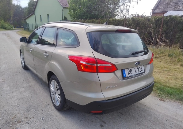 Ford Focus cena 22900 przebieg: 168958, rok produkcji 2015 z Bierutów małe 379